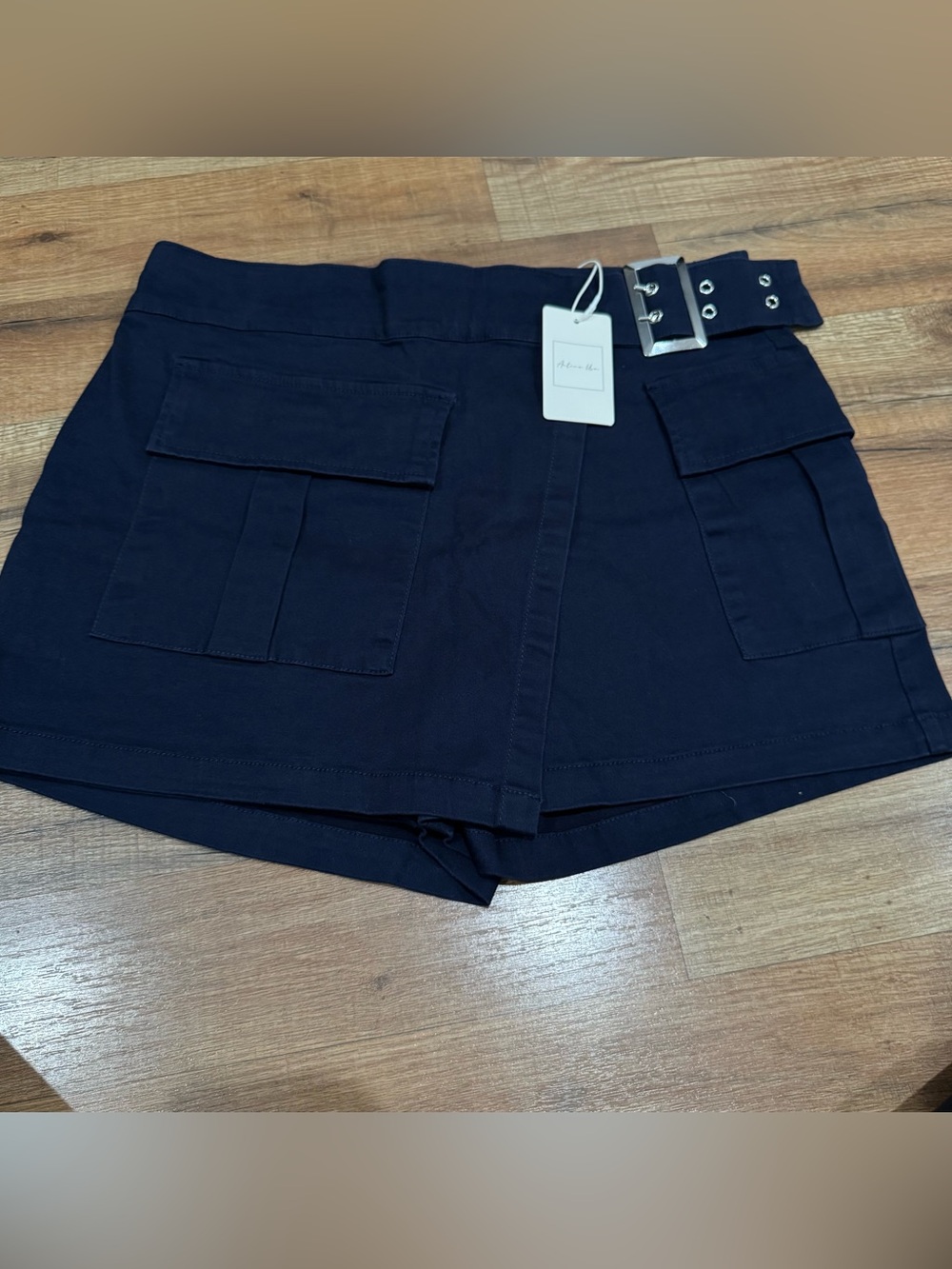 Active USA Navy Skort with Buckle Belt